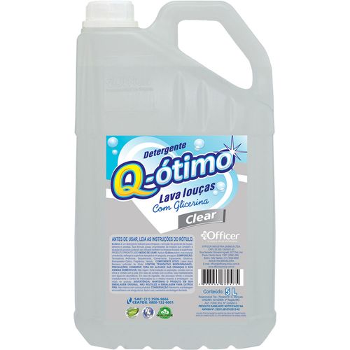 Detergente Liq Q-otimo 5l-gl Clear