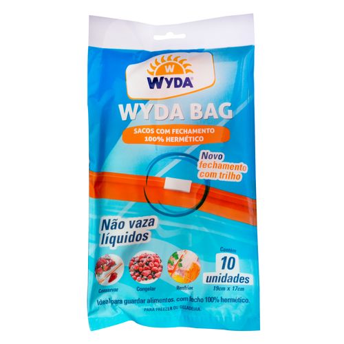 Saco-Hermetico-Wyda-Bag-Com-Trilho-10-Unidades Saco-Hermetico-Wyda-Bag-Com-Trilho-10-Unidades