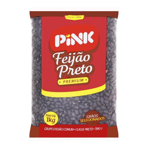 Feijão Preto Pink 1 kg