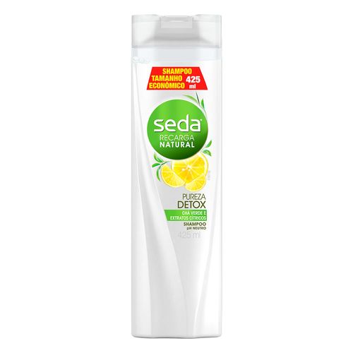 Shampoo-Seda-Recarga-Natural-Pureza-Detox-425ml-Tamanho-Economico