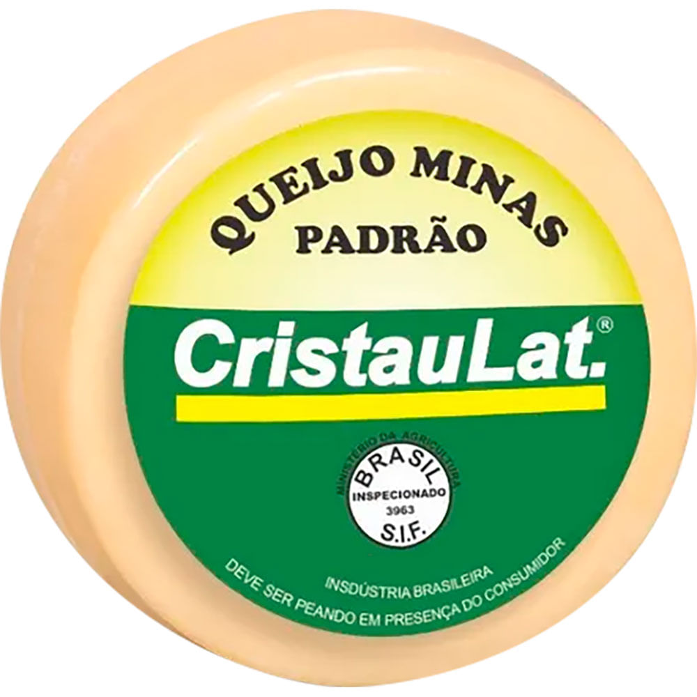 Queijo Minas Padrão Cristaulat 450g