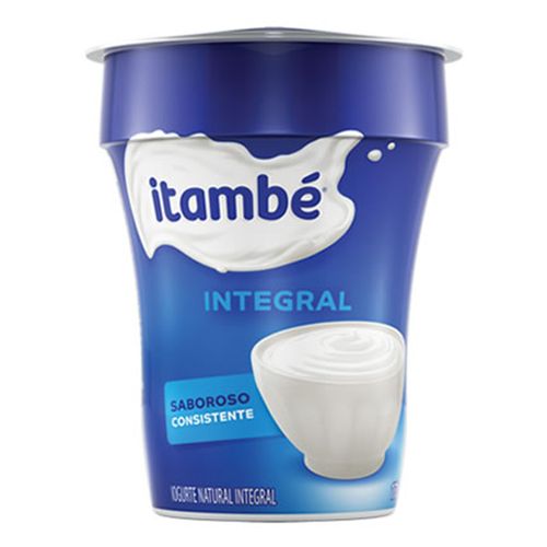 Iogurte Integral Natural Itambé Copo 170g
