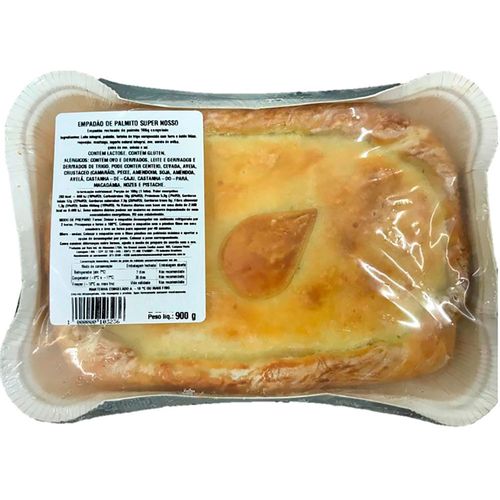Empadão Super Nosso Palmito Congelado 900g