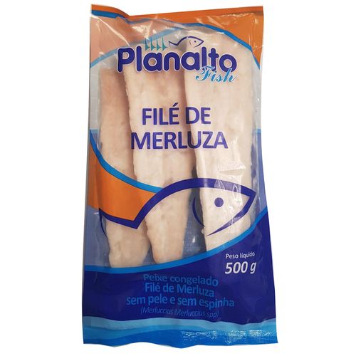 Filé de Merluza Planalto Congelado 500g Filé de Merluza Planalto Congelado 500g