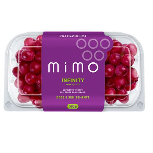 Uvas Mimo 500g S/sementes Infinity Uvas Mimo 500g S/sementes Infinity