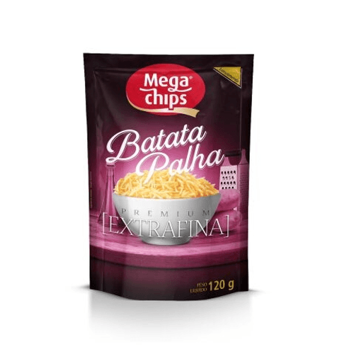 Batata Palha Mega Chips 100g Ex- Fina