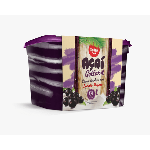 ACAI GELLAK COM LEITE NI ACAI GELLAK COM LEITE NI
