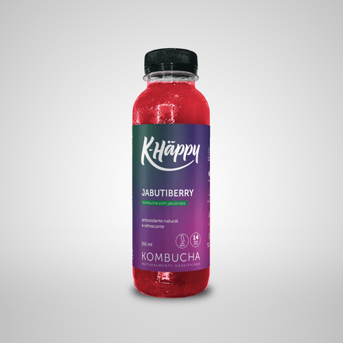 Kombucha Jabutiberry K-Häppy Garrafa 355ml