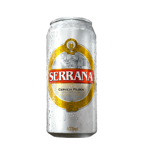 Cerveja Serrana Pilsen 350ml Lata