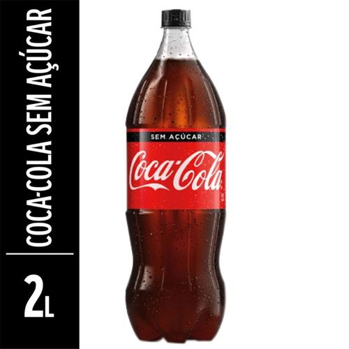 Refrigerante Sem Açúcar Coca-cola Zero Garrafa 2l