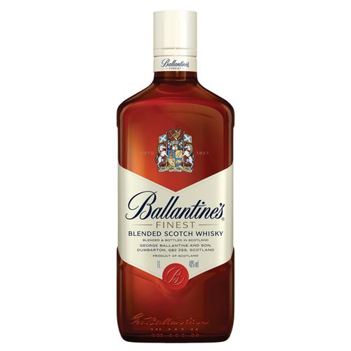 Whisky Escocês Blended Finest Ballantine's Garrafa 1l