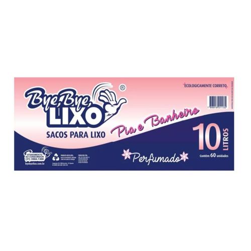 Saco-de-Lixo-Bye-Bye-Lixo-Perfumado-para-Pia-ou-Banheiro-60-Unidades Saco-de-Lixo-Bye-Bye-Lixo-Perfumado-para-Pia-ou-Banheiro-60-Unidades