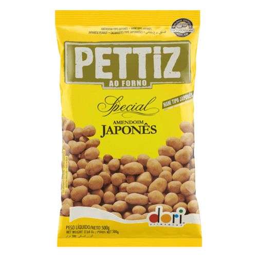 Amendoim Japonês Dori Pacote 500g Amendoim Japonês Dori Pacote 500g