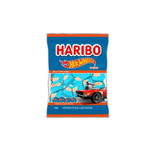 Marshmallow Baunilha Hot Wheels Racing Haribo Pacote 200g