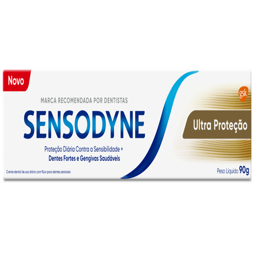 Creme Dental Sensodyne Ultra Proteção Caixa 90g