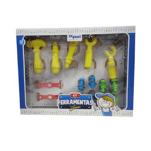 BRINQ KIT FERRAMENTAS JR MITRO BRINQ KIT FERRAMENTAS JR MITRO