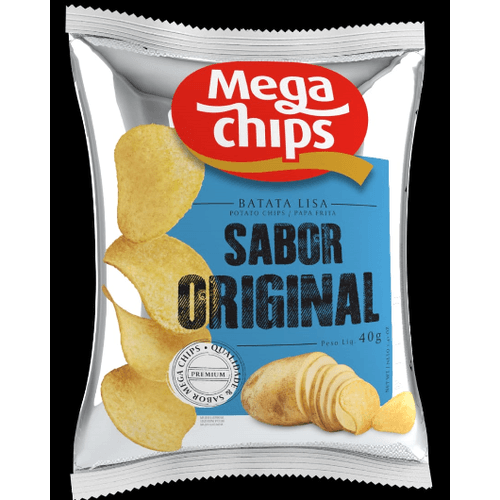 Batata Mega Chips Lisa Original 40g