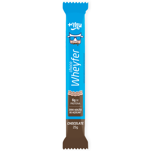 Choco Wheyfer +mu 6g De Proteína Chocolate Zero Açúcar 25g
