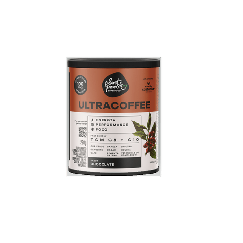 Suplemento Alimentar Pó Chocolate Positive Plant Power Ultracoffee Lata 220g