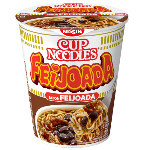 Macarrão Instantâneo Feijoada Cup Noodles Copo 67g
