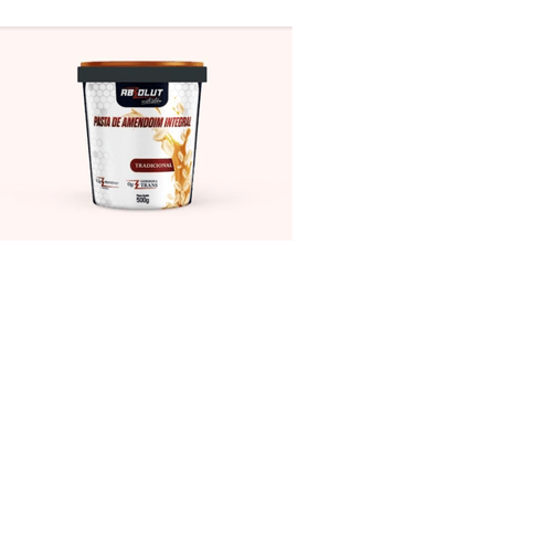 Pasta de Amendoim Integral Sabor Tradicional Absolut Nutrition 500g