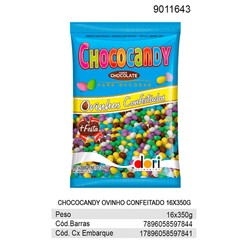 OVINHO CHOCOCANDY 350G-PC CHOC