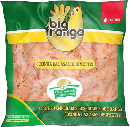 Coxinha Da Asa Temperada Big Frango 1Kg
