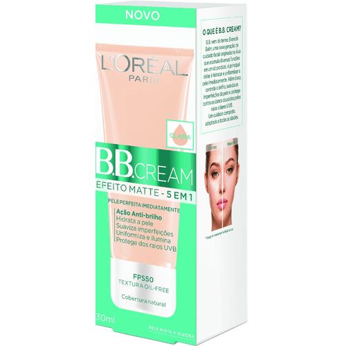 BASE-LOREAL-BB-CR-5EM1-FPS50-30ML-CLARA
