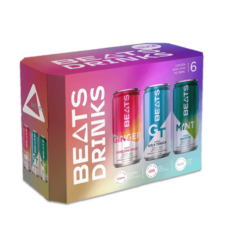 Cerveja Skol beats Drink Ginger GT Mint 6x269ml Apoio Entrega V2