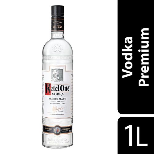 Vodka Destilada Ketel One Garrafa 1l