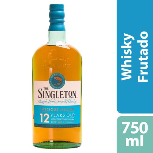 Whisky Escocês Single Malt Dufftown Distillery The Singleton Garrafa 750ml