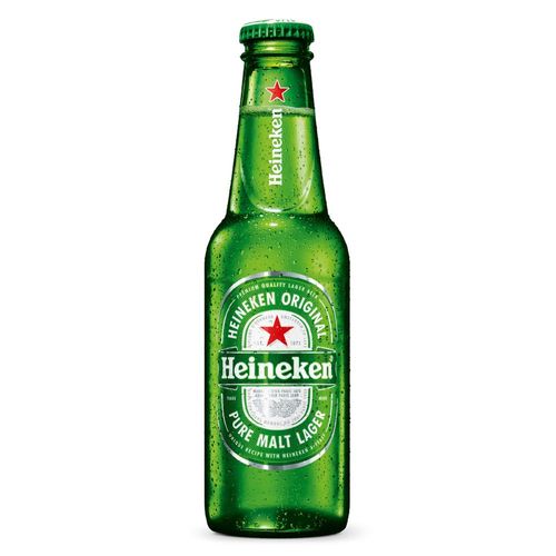 Cerveja Lager Premium Puro Malte Heineken Garrafa 250ml