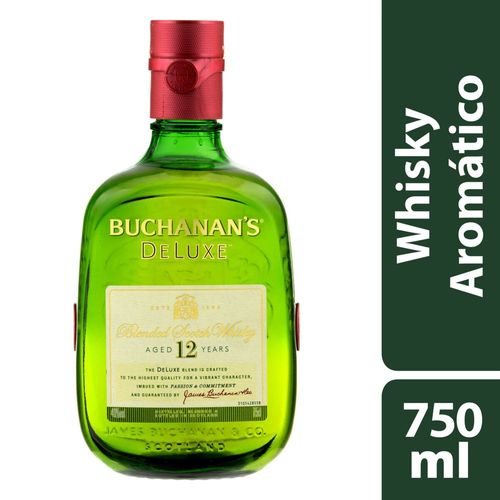 Whisky Escocês Blended Buchanan's Deluxe Garrafa 750ml