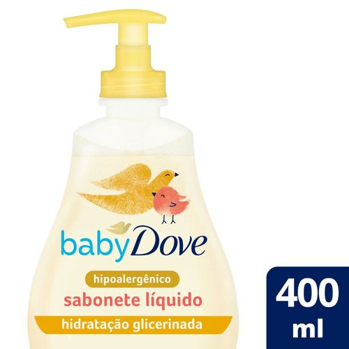 Sabonete Líquido Baby Dove Hidratação Glicerinada 400ml