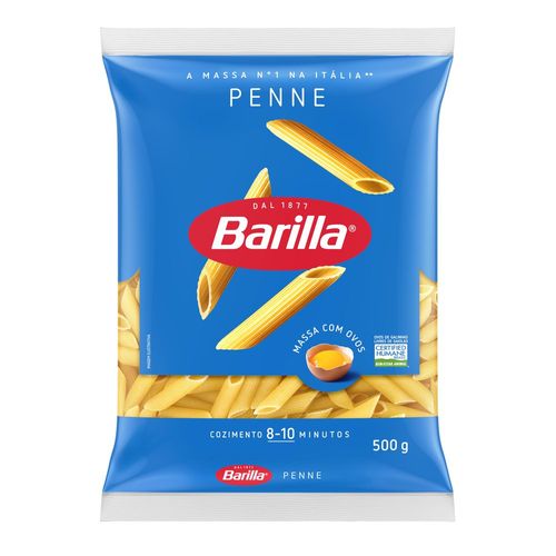 Macarrao-Penne-com-Ovos-Barilla-500g Macarrao-Penne-com-Ovos-Barilla-500g
