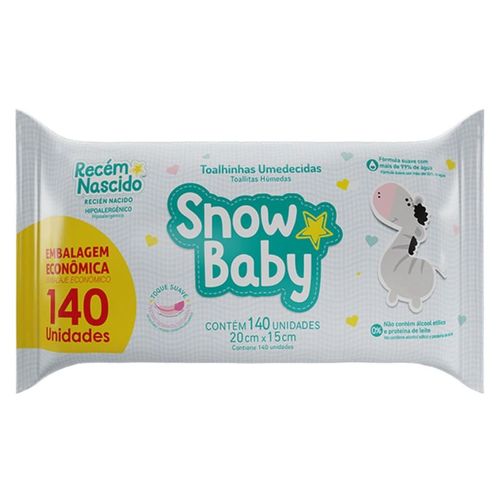 Toalha-Umedecida-Snow-Baby-Recem-Nascido-140-Unidades