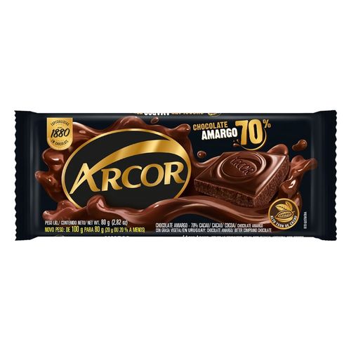 Tablete-de-chocolate-amargo-70--Arcor-80g