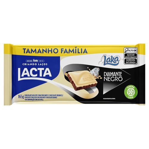 Chocolate-ao-Leite-com-Crocante-e-Branco-Lacta-Laka---Diamante-Negro-Tamanho-Familia-165g