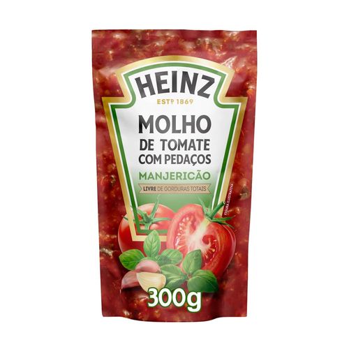 Molho de Tomate Heinz Manjericão 300g
