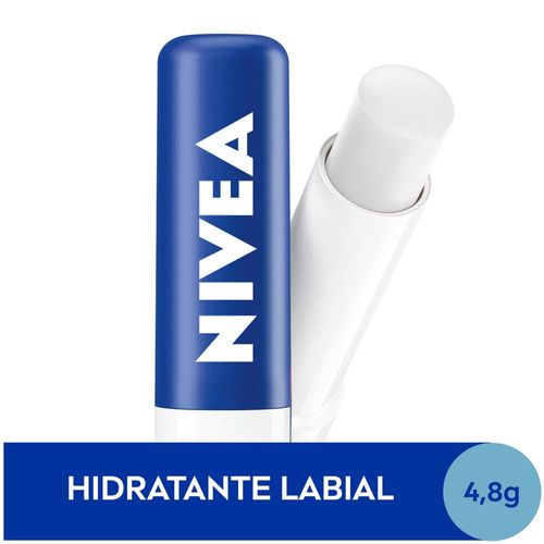 Hidratante Labial Original Care 24h Hidratação Profunda com Óleos Naturais Nivea Blister 4,8g