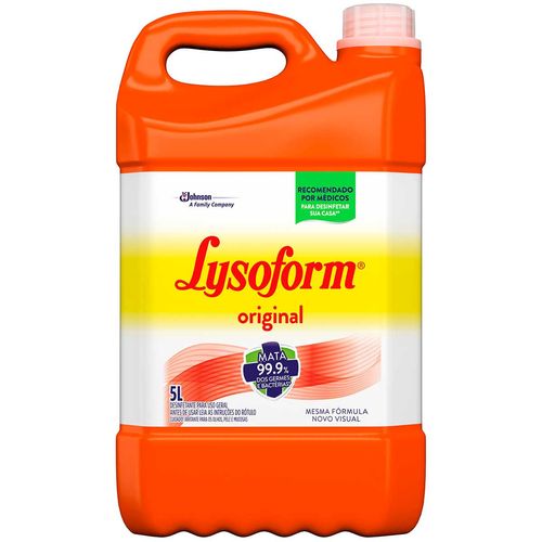 Desinfetante para Uso Geral Original Lysoform Galão 5l