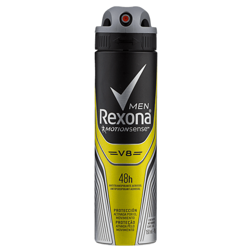Antitranspirante-Aerossol-V8-72h-Rexona-Men-150ml-Spray