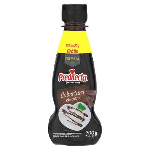 Cobertura-para-Sorvete-Chocolate-Predilecta-Premium-Squeeze-220g-Gratis-20g Cobertura-para-Sorvete-Chocolate-Predilecta-Premium-Squeeze-220g-Gratis-20g