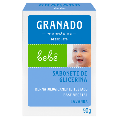 Sabonete-em-Barra-de-Glicerina-Lavanda-Granado-Bebe-Caixa-90g Sabonete-em-Barra-de-Glicerina-Lavanda-Granado-Bebe-Caixa-90g