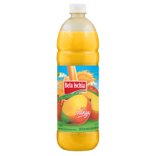 Suco-Concentrado-Liquido-para-Refresco-de-Fruta-Manga-Bela-Ischia-Garrafa-1l