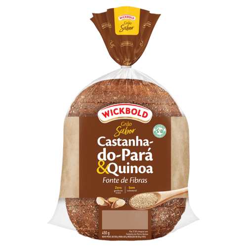 Pao-378--Integral-com-Castanha-do-Para---Quinoa-Wickbold-Grao-Sabor-Pacote-450g