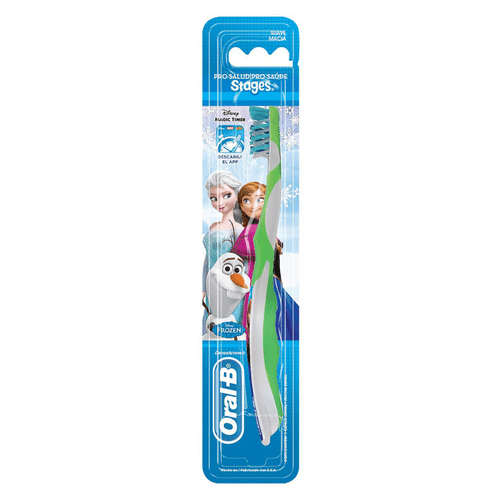 Escova-Dental-Infantil-Macia-e-Suave-Frozen-Oral-B-Pro-Saude-Stages Escova-Dental-Infantil-Macia-e-Suave-Frozen-Oral-B-Pro-Saude-Stages