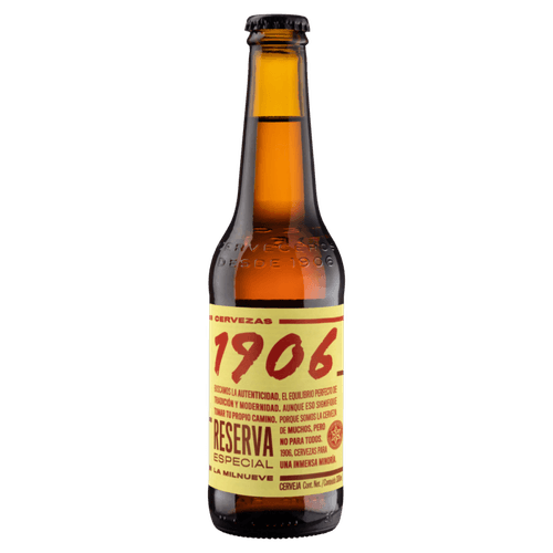 Cerveja-Helles-Bock-Reserva-Especial-La-Milnueve-1906-Garrafa-330ml