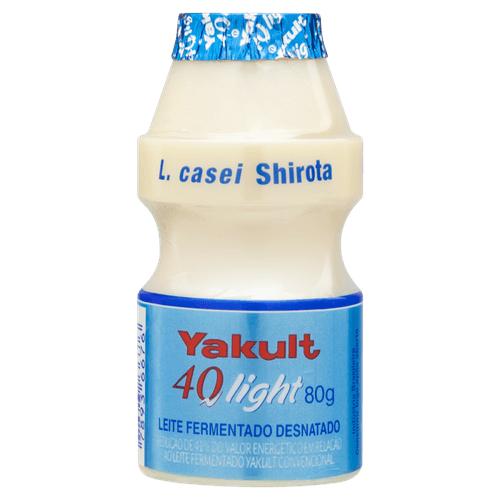 Leite-Fermentado-Desnatado-Light-Yakult-40-Frasco-80g Leite-Fermentado-Desnatado-Light-Yakult-40-Frasco-80g
