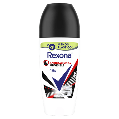 Antitranspirante-Roll-On-Antibacterial-e-Invisible-48h-Rexona-50ml